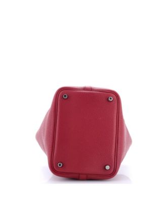 Pre-Owned HERMES PM Picotin Lock Bag Clemence