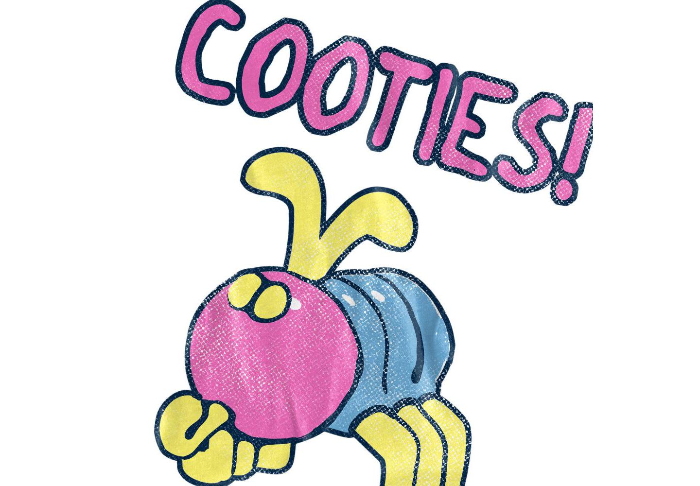 Мужская футболка Hasbro+ + Cootie I Have Cootie Bugs, цвет: Светлый синий — фото 2