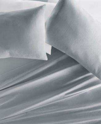 Long Staple 300-Thread Count Cotton Solid 4-Pc. Sheet Set, King