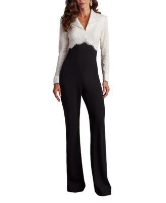 Women's Deacon Collar Jumpsuit