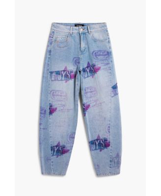 Women's Balloon Collage jeans