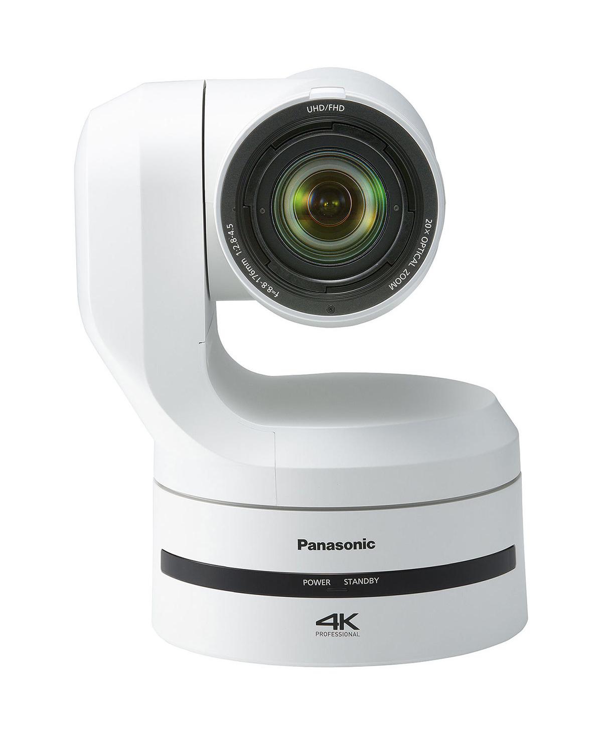 Panasonic Aw-UE150A 20.18MP 4K Ultra Hd Professional Sdi/Hdmi/Ndi 20x Ptz Camera, Pearl White