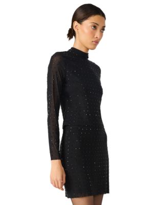 Women's Keily Gemstone Embellished Mini Skirt