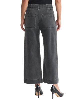 Women's Wide-Leg Pintuck Pants