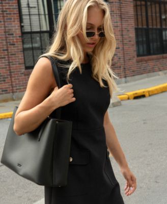 Women's Sleeveless Twill Mini Dress