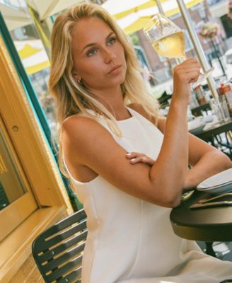 Women's Structured Flare Mini Dress