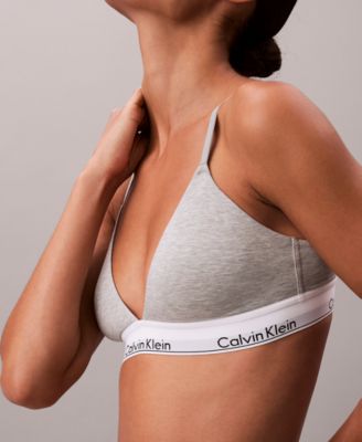Women's Icon Cotton-Modal Lightly Lined Triangle Bralette QF8498