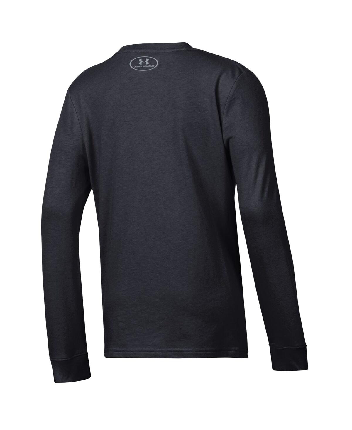 Under Armour Big Boys and Girls Black South Carolina Gamecocks March Madness Unity Long Sleeve T-Shirt