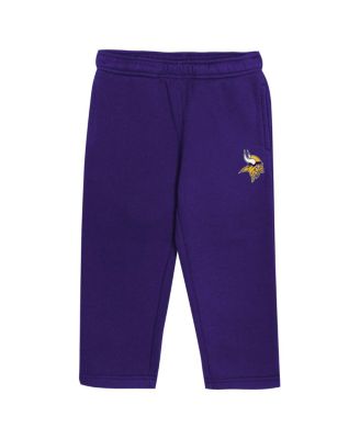 Toddler Purple Minnesota Vikings Lineman Fleece Hoodie Pants Set