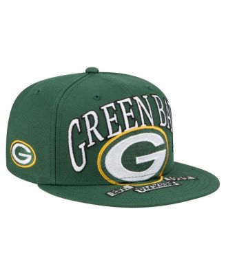 New Era - Men's Green Green Bay Packers Oversized 59FIFTY Fitted Hat
