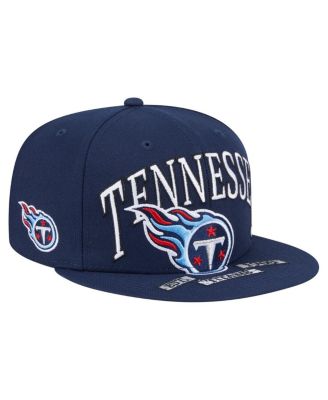 New Era - Men's Navy Tennessee Titans Oversized 59FIFTY Fitted Hat