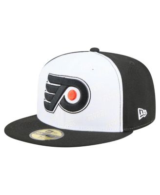 New Era - Men's White/Black Philadelphia Flyers Repeat Two-Tone 59FIFTY Fitted Hat