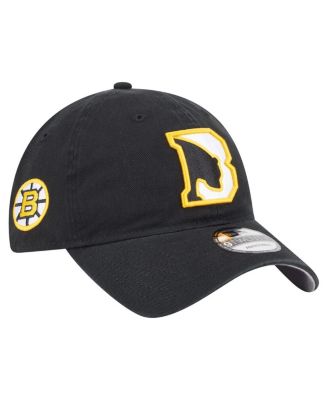 New Era - Men's Black Boston Bruins Deceptor 9TWENTY Adjustable Hat