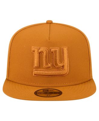 Men's Brown New York Giants Color Pack A-Frame 59FIFTY Fitted Hat