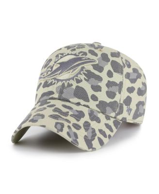 '47 Brand - Women's Gray Miami Dolphins Bagheera Clean Up Adjustable Hat
