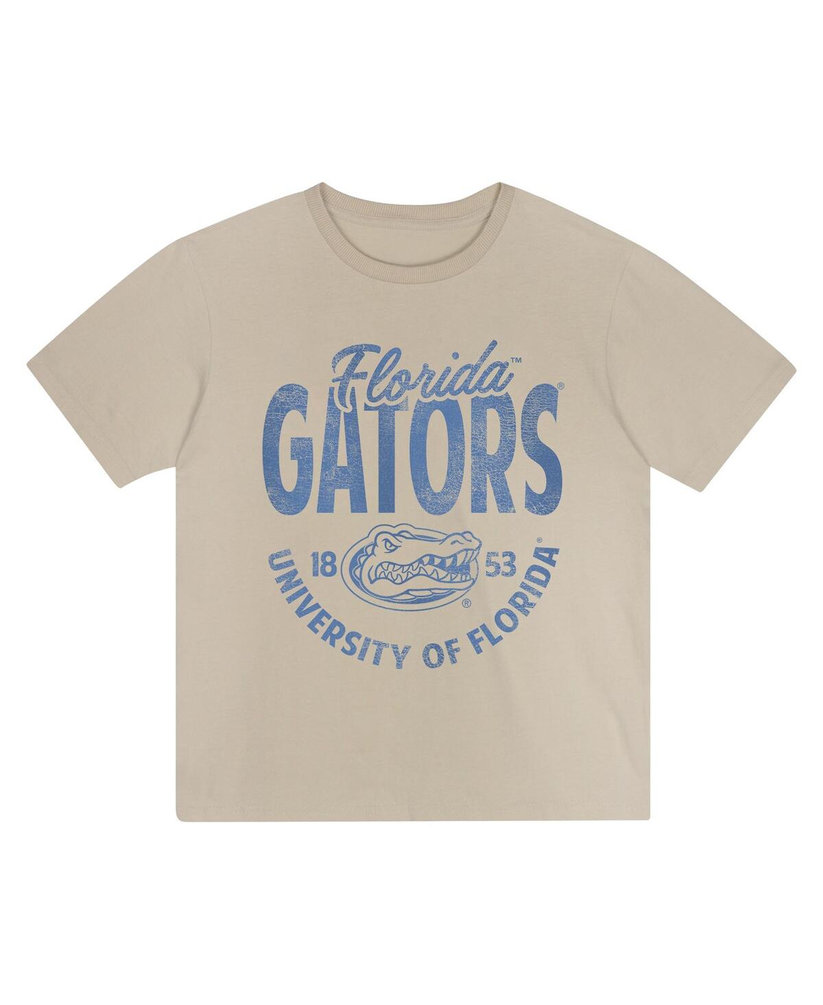 Outerstuff Toddler Tan Florida Gators News Flash T-shirt In Gray