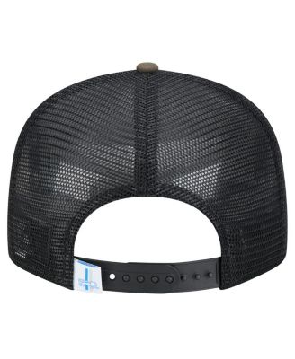 Men's Camo Detroit Lions Alternate Logo Main Trucker 9FIFTY Snapback Hat