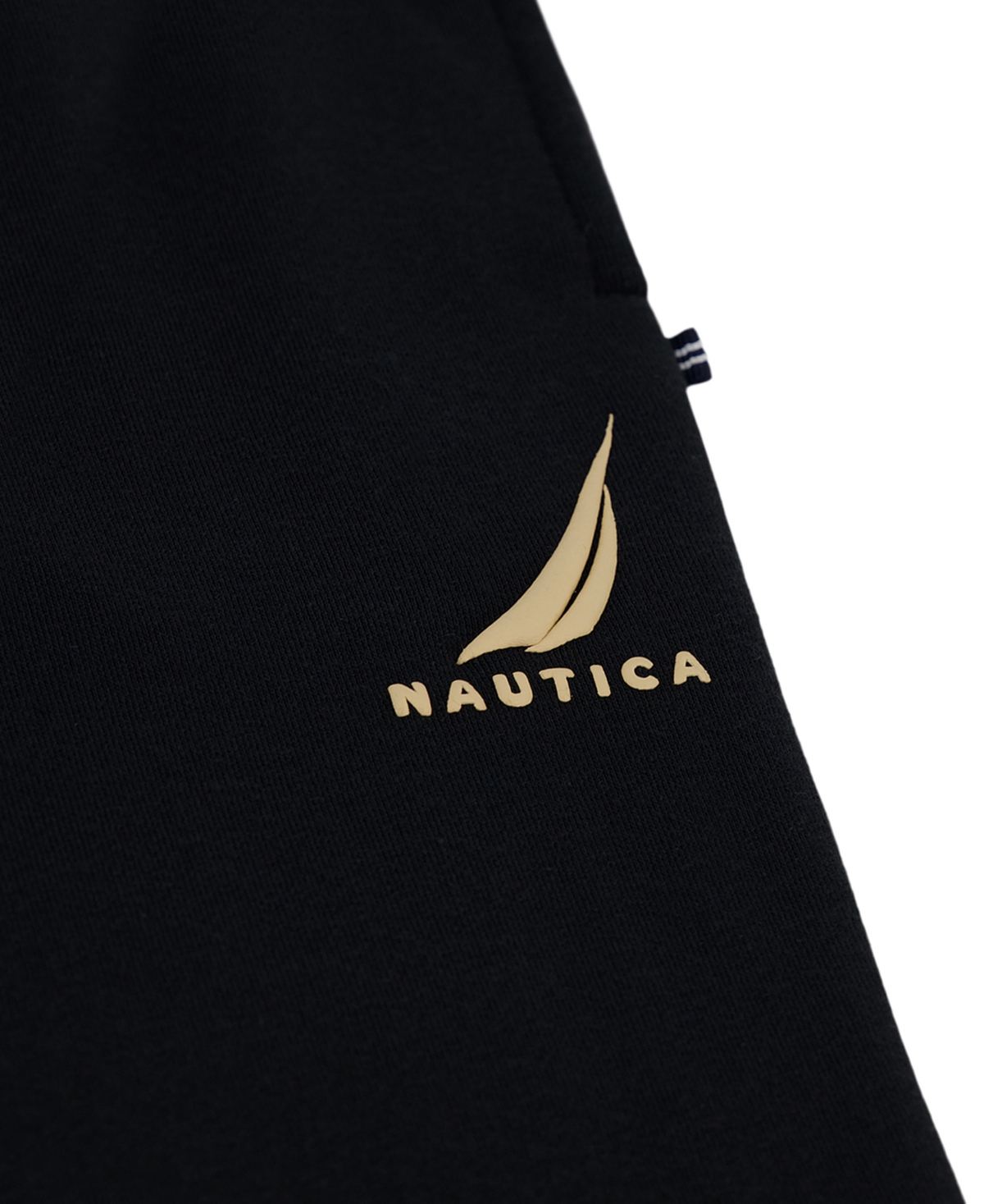 Nautica Boys 8-20 J-class Pull-on Elastic Joggers In Black
