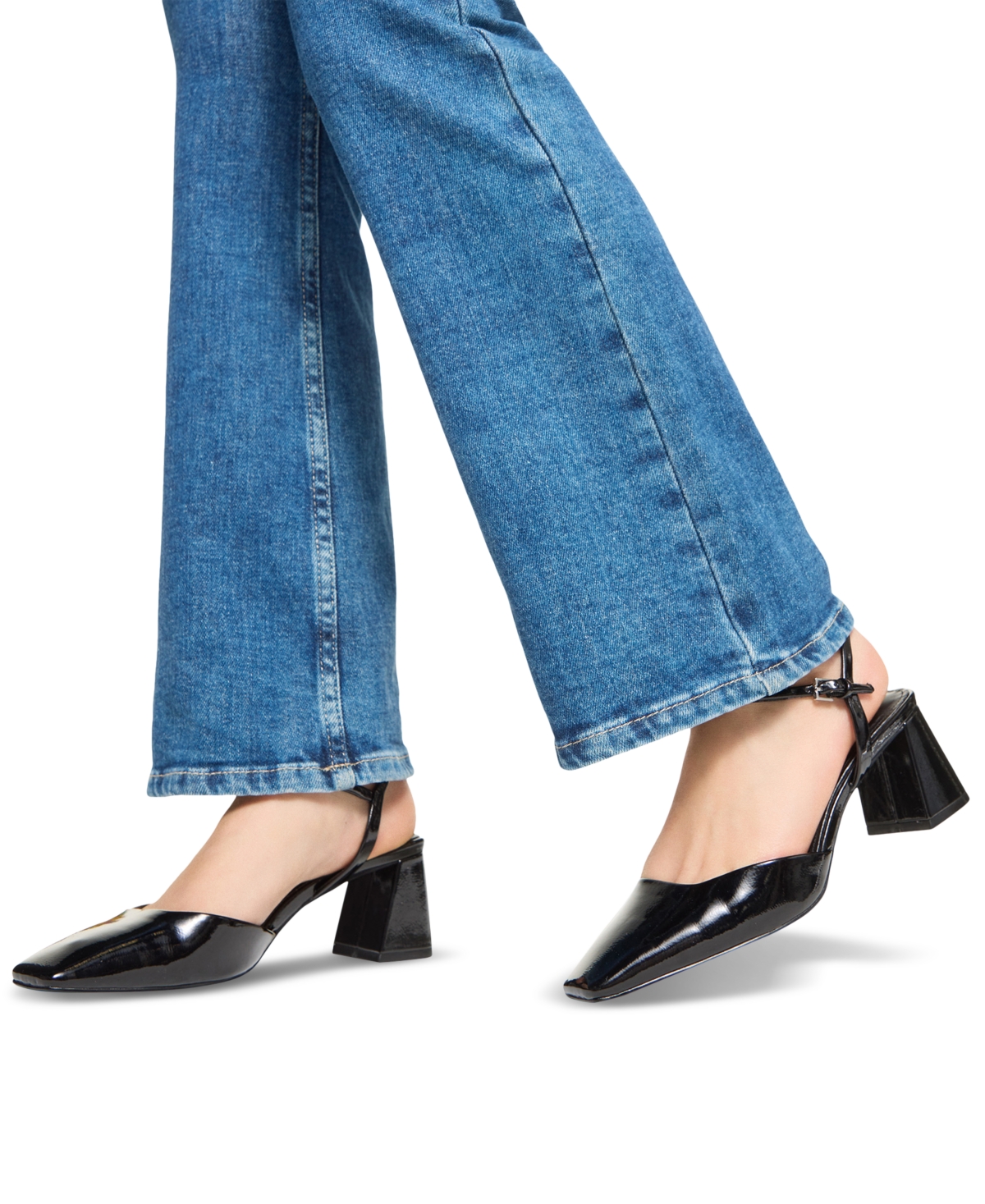Aldo Gennifer Ankle Strap Pump In Black