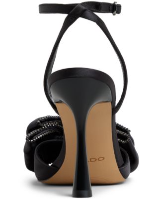 Women's Tinsel Two-Piece Square Toe Dress Sandals