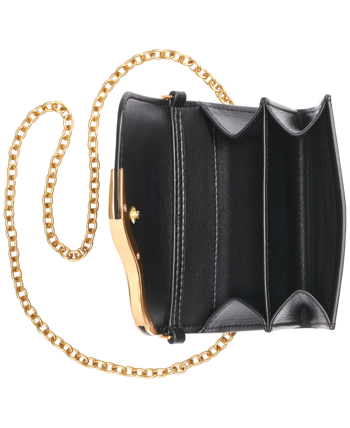 Donna Karan Women's Malverne Pave String Wallet In Gold