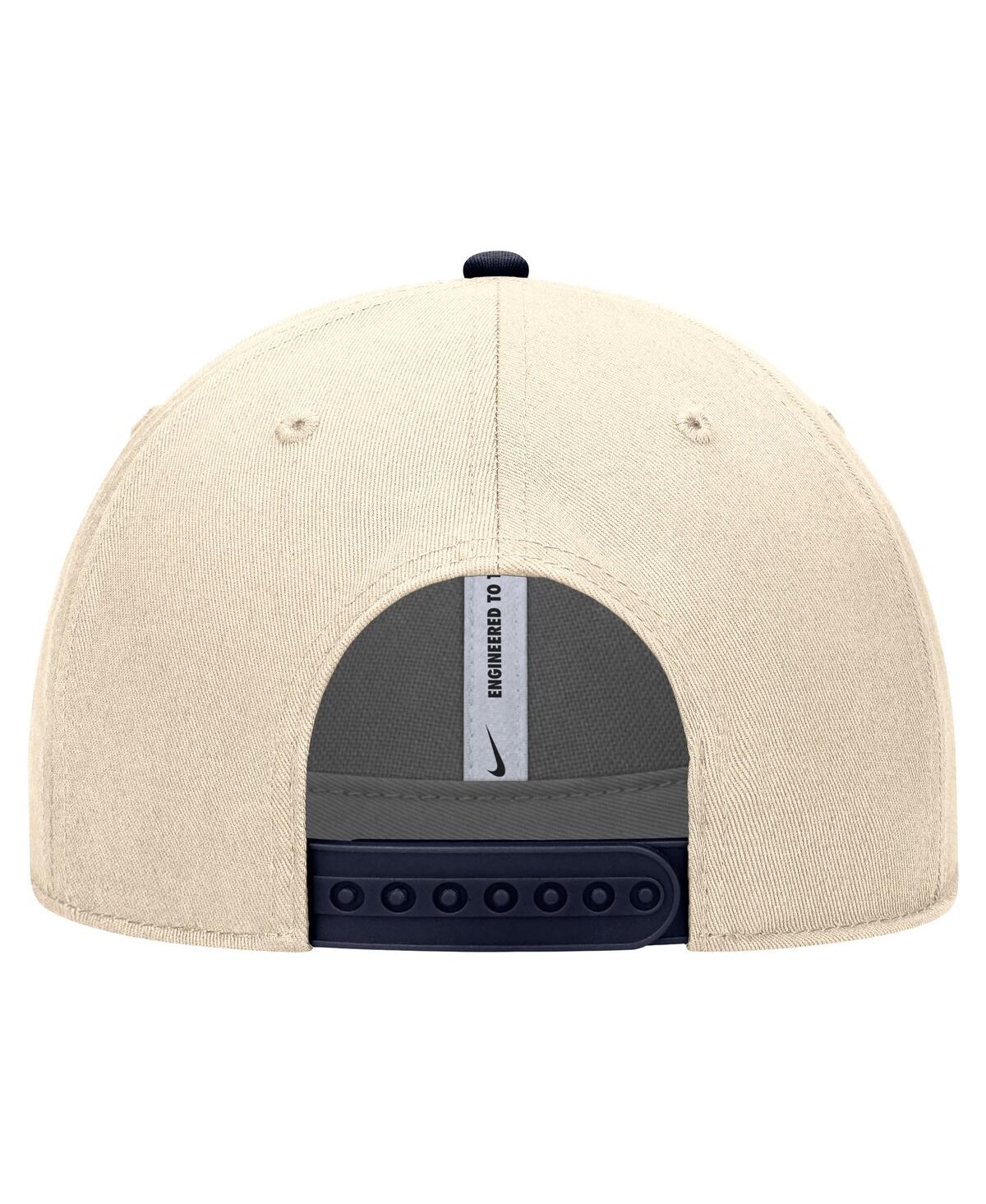 Nike Men's Natural Virginia Cavaliers Vintage Rise Dri-fit Adjustable Hat