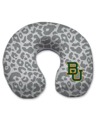 Pegasus Home Fashions - Baylor Bears Cheetah Print Memory Foam Travel Pillow