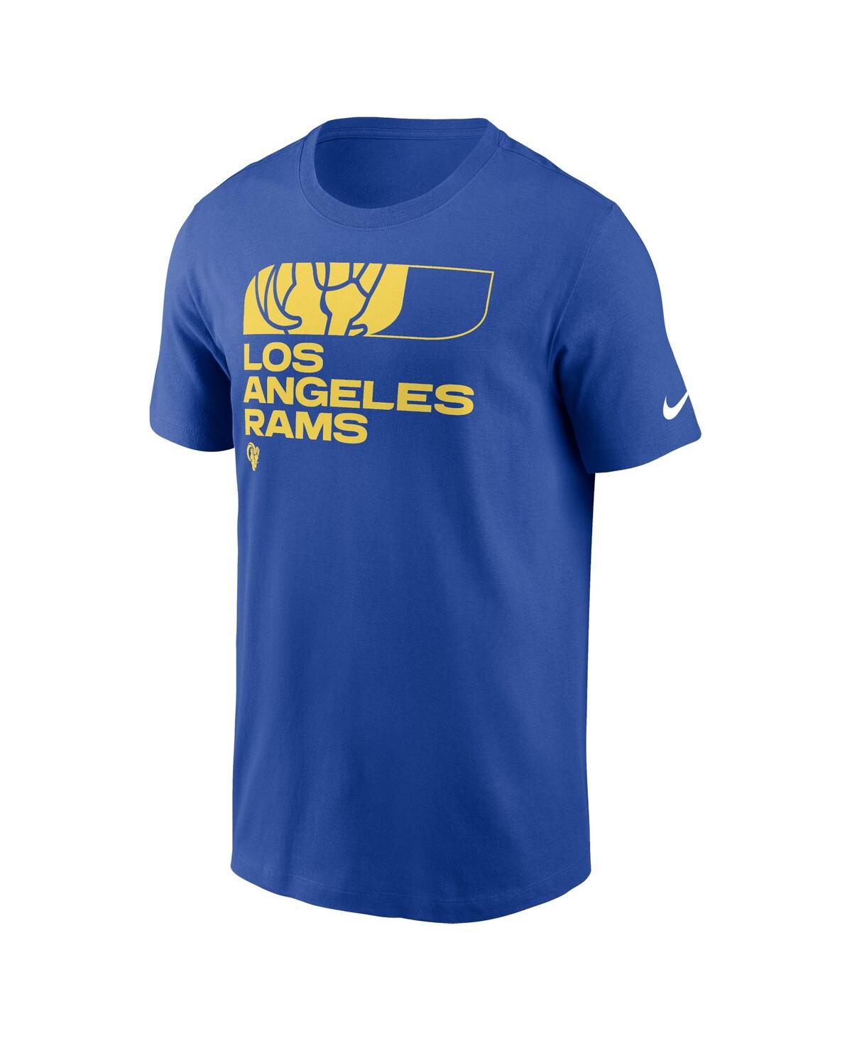 Nike Los Angeles Rams Air Essential  Men's Nfl T-shirt In Blue