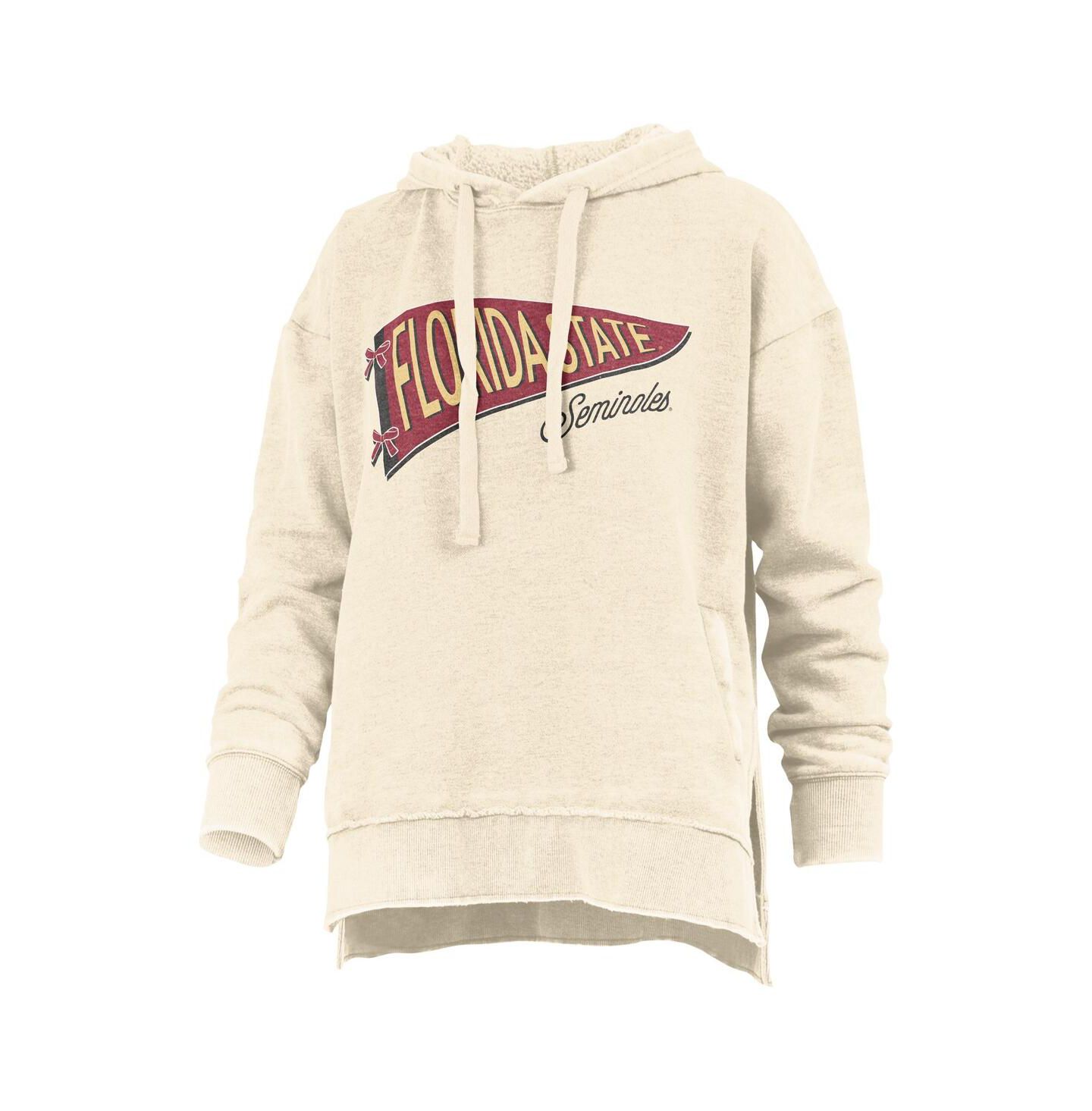 Женское худи Pressbox Cream Florida State Seminoles Marni Pullover — фото 2