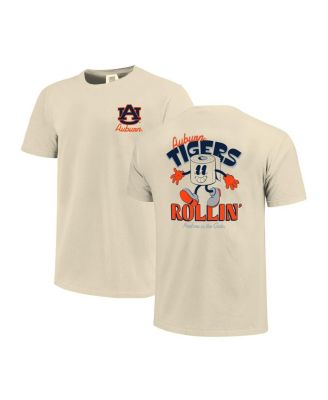 Image One - Men's and Women's Natural Auburn Tigers Hyper Local Rollin' T-Shirt