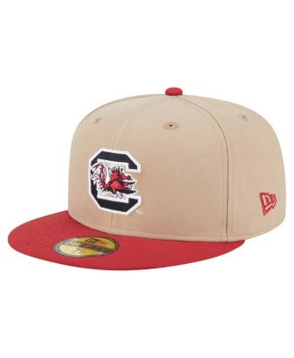 New Era - Men's Khaki South Carolina Gamecocks Two-Tone 59FIFTY Fitted Hat