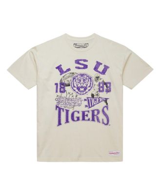 Men's Cream LSU Tigers Heritage Scholar T-Shirt