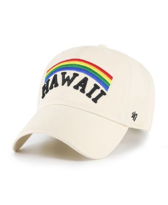 '47 Brand - Men's Sand Hawaii Rainbow Warriors Vault Clean Up Adjustable Hat