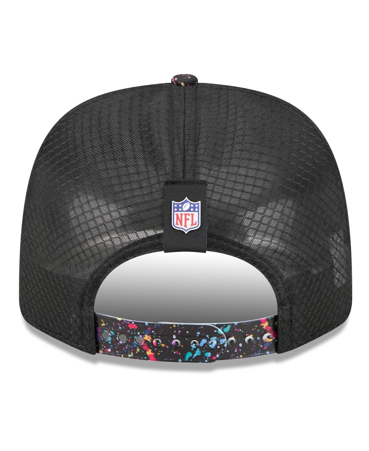 New Era Men's Black Tennessee Titans 2025 Nfl Crucial Catch 9seventy Adjustable Hat In Black