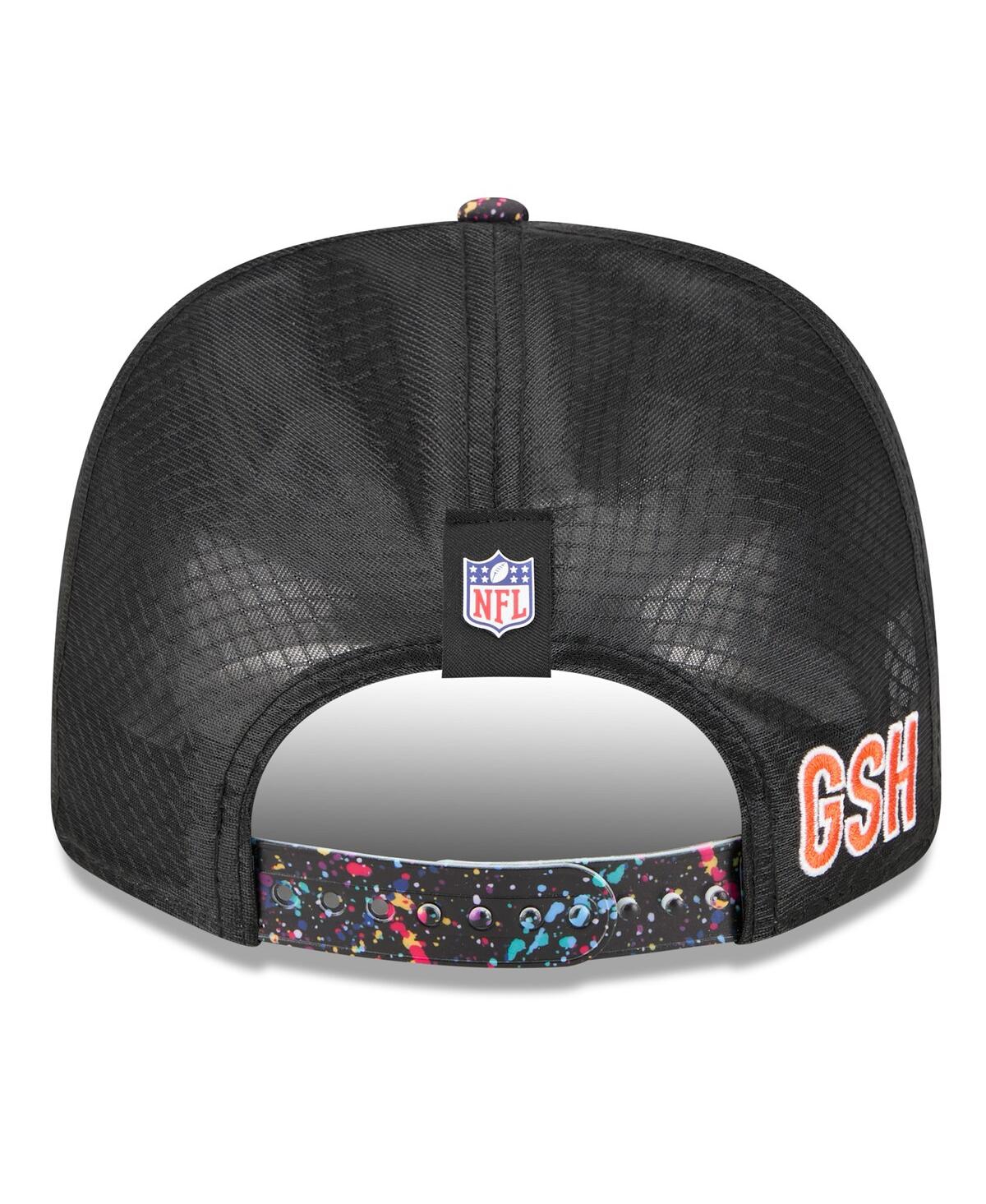 New Era Men's Black Chicago Bears 2025 Nfl Crucial Catch 9seventy Adjustable Hat In Black