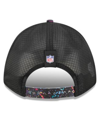 Men's Black Dallas Cowboys 2025 NFL Crucial Catch 9FORTY Adjustable Hat