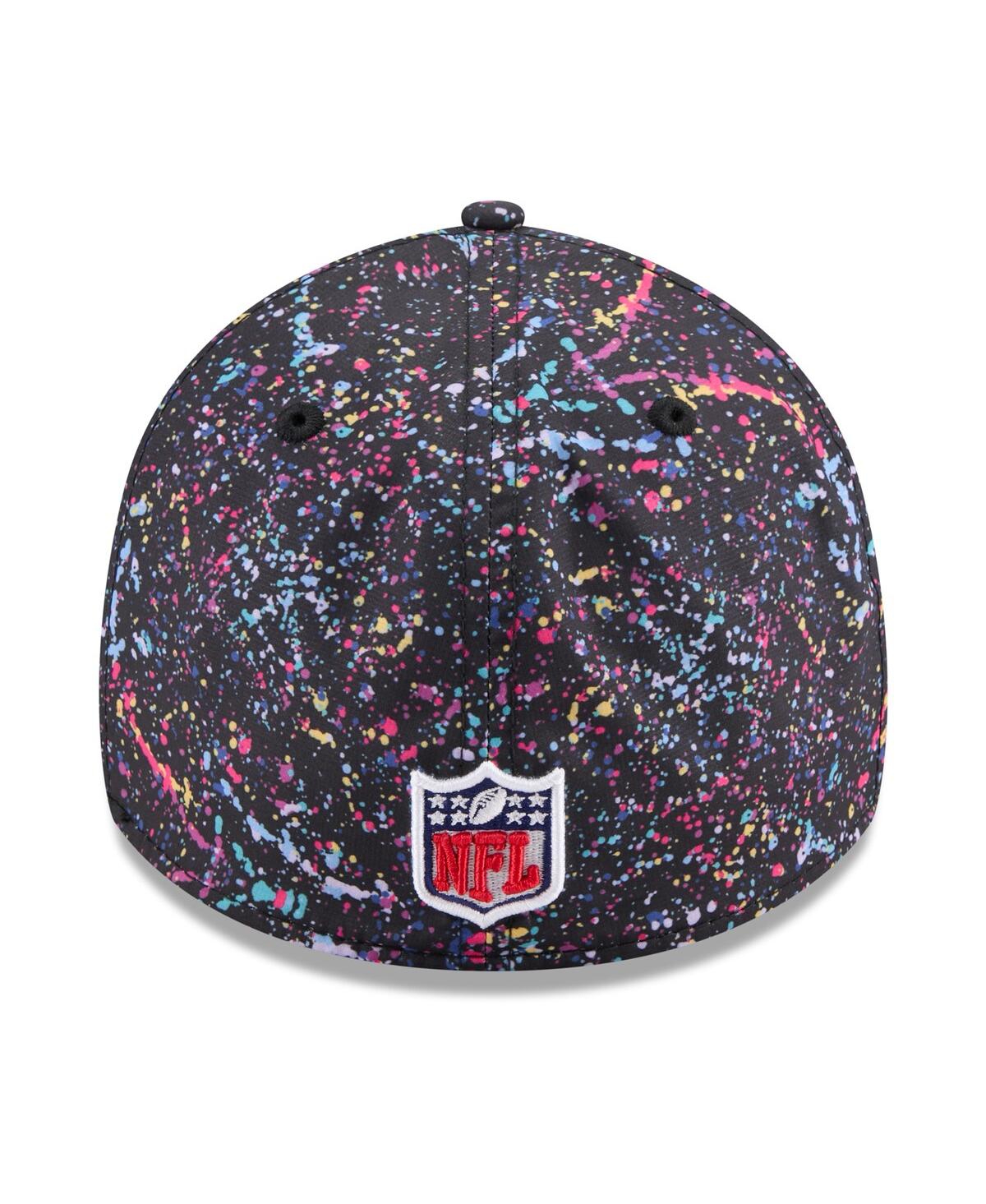 New Era Men's Black Tennessee Titans 2025 Nfl Crucial Catch 39thirty Flex Hat In Black