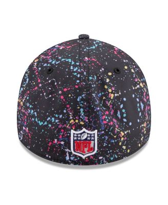 Men's Black Kansas City Chiefs 2025 NFL Crucial Catch 39THIRTY Flex Hat