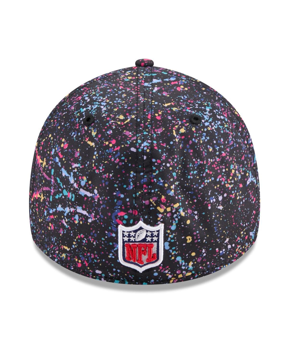 New Era Men's Black Carolina Panthers 2025 Nfl Crucial Catch 39thirty Flex Hat In Black