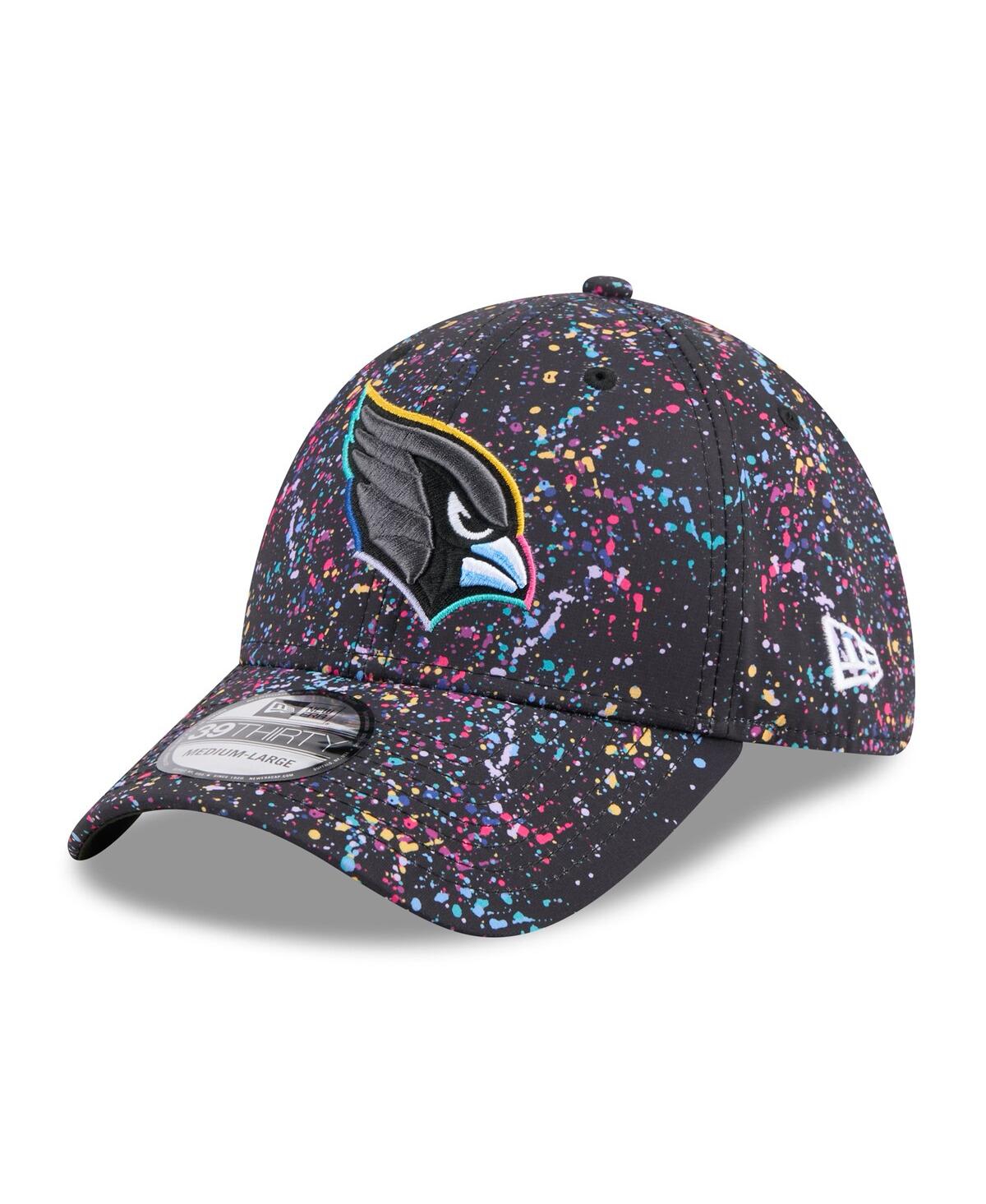New Era Men's Black Arizona Cardinals 2025 Nfl Crucial Catch 39thirty Flex Hat In Black