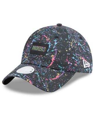 Women's Black Green Bay Packers 2025 NFL Crucial Catch Pony Tail Adjustable Hat