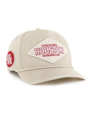 '47 Brand - Men's and Women's Cream Houston Cougars Outdoorsmen Cairn Hitch Adjustable Hat