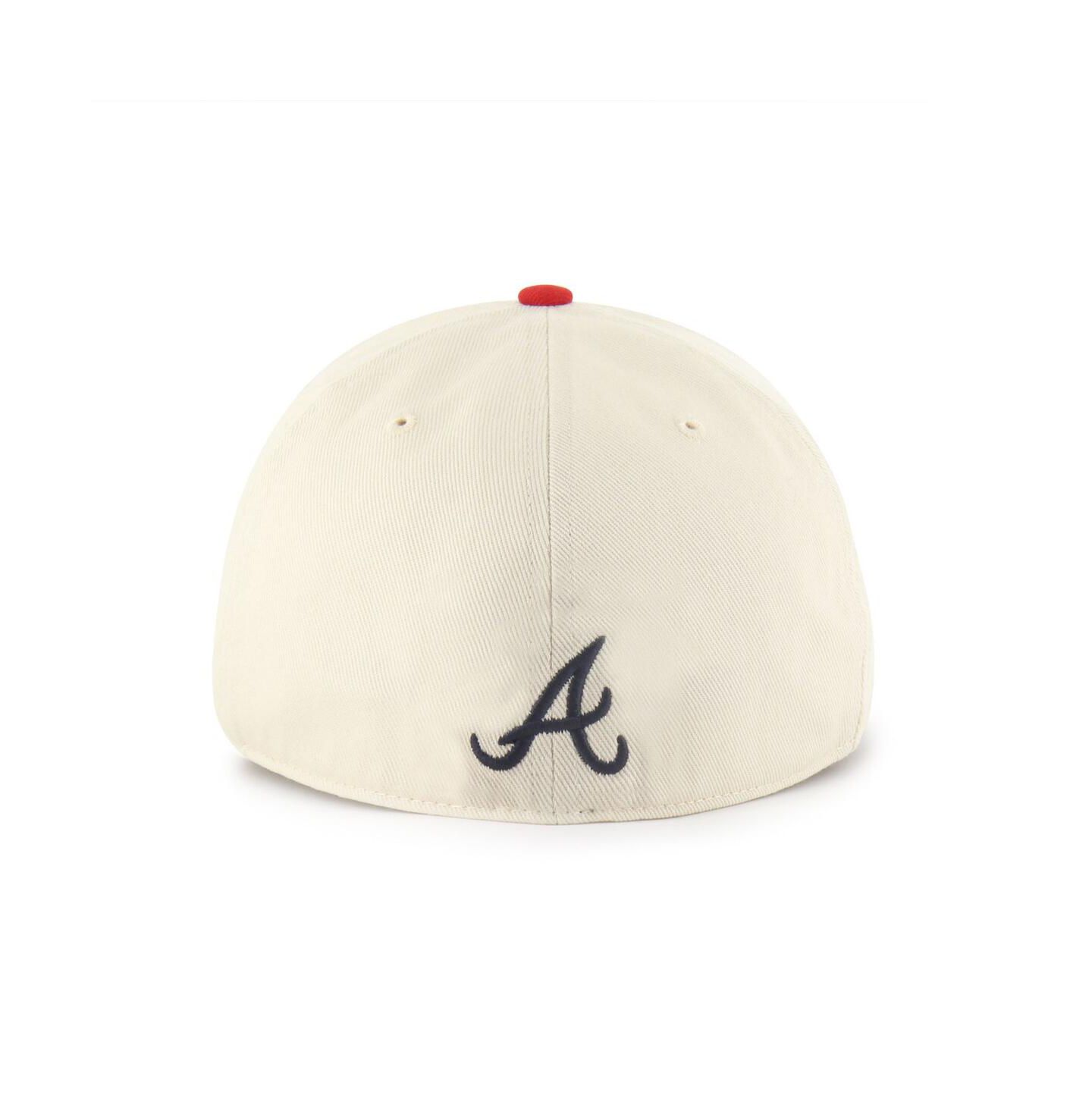 '47 Brand Мужская бейсболка '47 Atlanta Braves Crosstown Franchise Fitted, Natural — фото 3