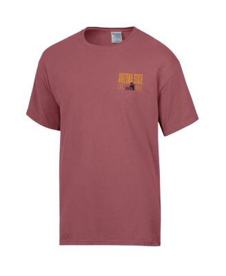 Men's Maroon Arizona State Sun Devils Big Name T-Shirt