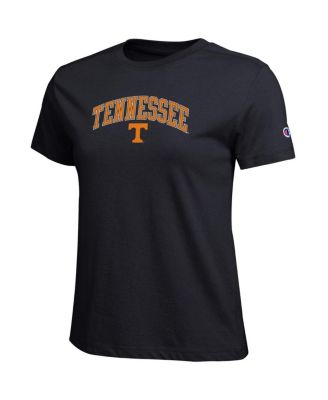 Women's Black Tennessee Volunteers Arched Over Logo T-Shirt