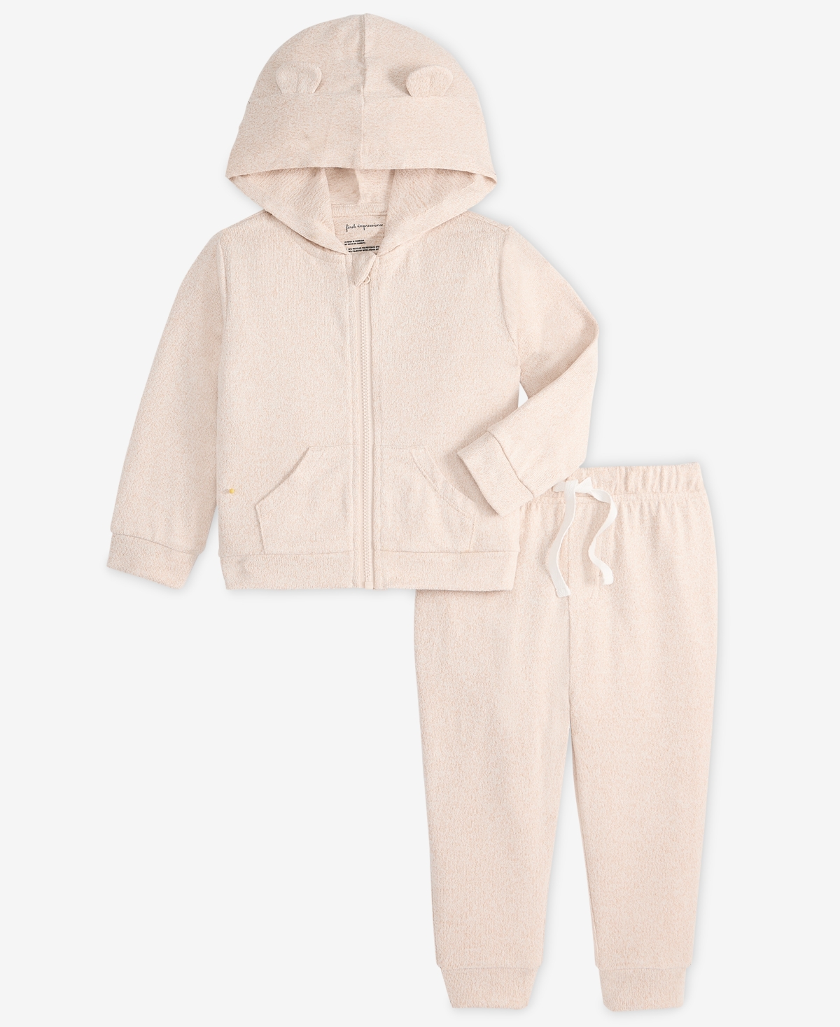 First Impressions Baby Boys Long-Sleeve Hoodie and Pants, 2-Piece Set, Macy's Exclusive