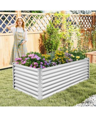 Raised Garden Bed Large Metal Planter Box Kit for Vegetable Herb 6' x 3' x 2'