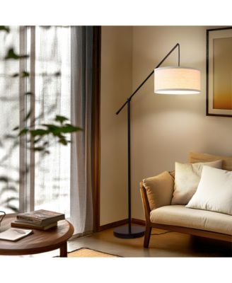 Hudson 70" LED Arc Floor Lamp with Adjustable Height