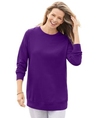 Plus Size Fleece Sweatshirt
