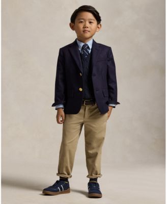 Toddler and Little Boys Cable-Knit Sweater Vest